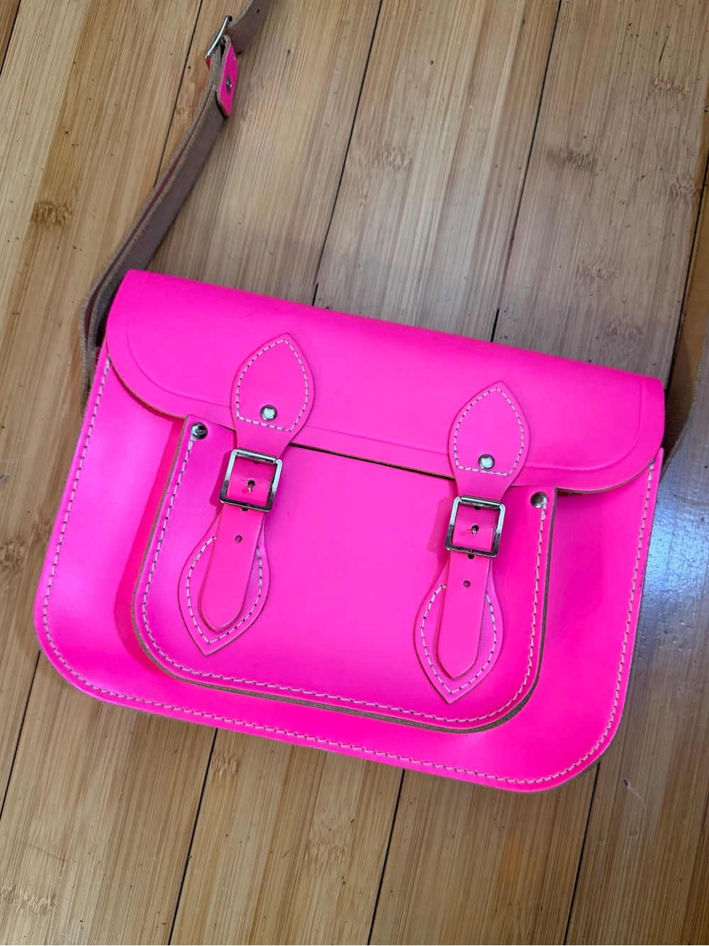 The Cambridge Satchel Company Pink Crossbody Bag OS - Picture 5 of 16